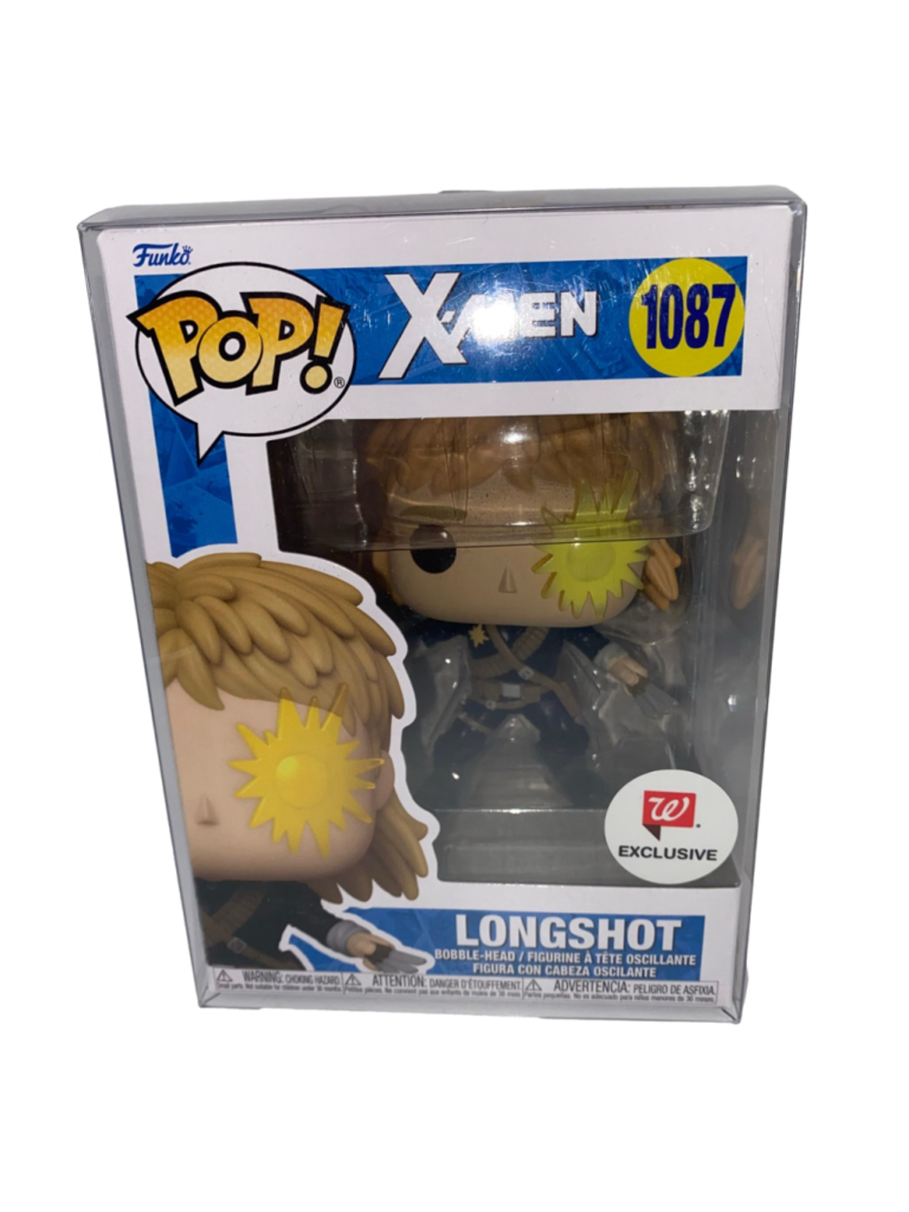 Funko Pop! X-Men Longshot Action Figure 1087 Walgreens Exclusive New in Box